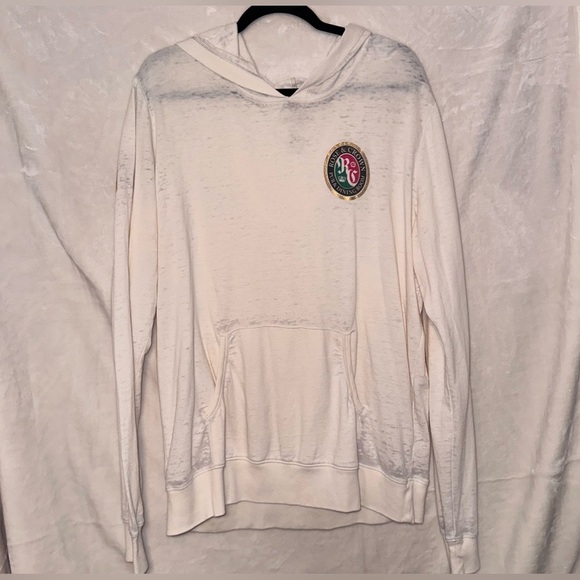 DisneyParks🌹Rose & Crown Pub Long-sleeve Burnout Hoodie Tee-Shirt,size XXL,RARE - Picture 1 of 7